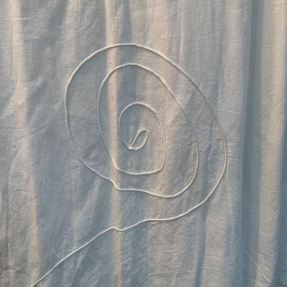 2 piece sleeveless skirt set white linen sz small - Picture 12 of 13